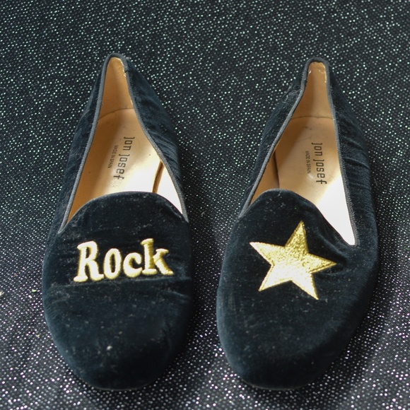 RockStar Jon Josef Velvet Loafers - Picture 3 of 7